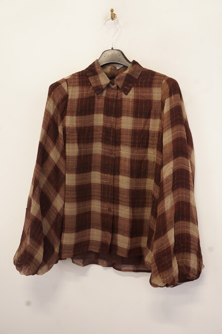 Garde-robe - Blouse - Donker bruin