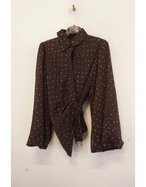 Garde-robe - Blouse - Donker bruin