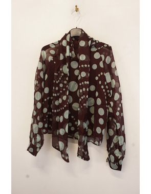 Garde-robe - Blouse - Donker bruin