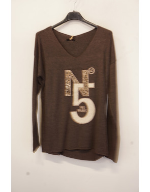 Garde-robe - Pull - Donker bruin