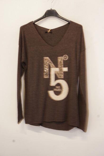 Garde-robe - Pull - Donker bruin