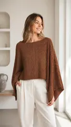 Garde-robe - Pull - Bruin