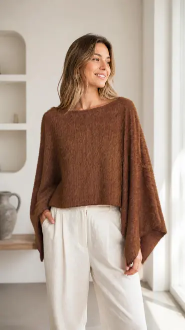 Garde-robe - Pull - Bruin