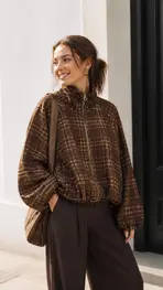 Garde-robe - Jas - Bruin