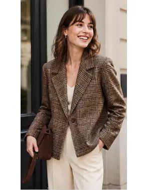 Garde-robe - Blazer - Bruin