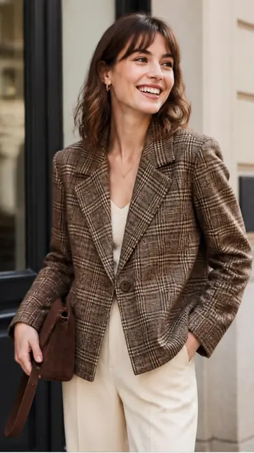 Garde-robe - Blazer - Bruin
