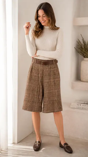 Garde-robe - Short - Bruin