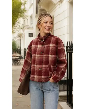 Garde-robe - Jas - Bordeaux