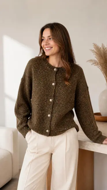 Garde-robe - Gilet - Kaki