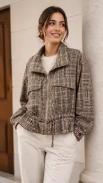 Garde-robe - Jas - Donker bruin