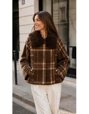 Garde-robe - Jas - Donker bruin