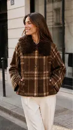 Garde-robe - Jas - Donker bruin