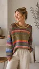 Garde-robe - Pull - Groen