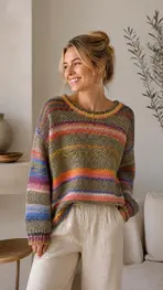 Garde-robe - Pull - Groen