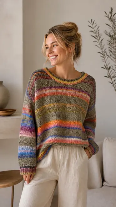 Garde-robe - Pull - Groen