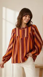 Garde-robe - Blouse - Oranje