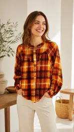 Garde-robe - Blouse - Oranje