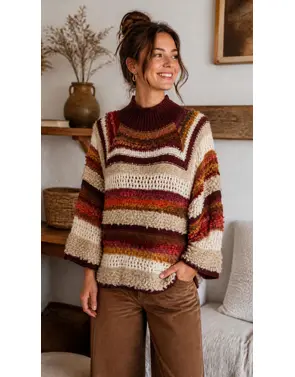 Garde-robe - Pull - Bordeaux