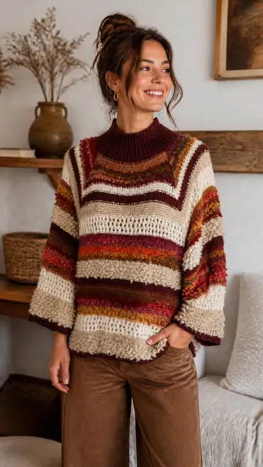 Garde-robe - Pull - Bordeaux