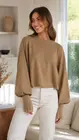 Garde-robe - Pull - Taupe