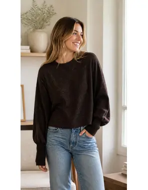 Garde-robe - Pull - Donker bruin