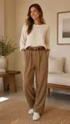 Garde-robe - Lange Broek - Taupe