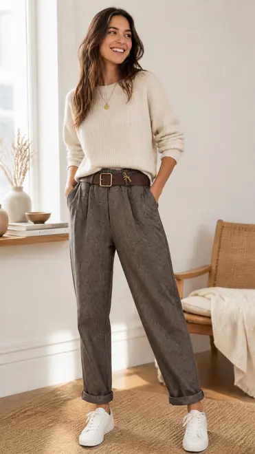 Garde-robe - Lange Broek - Grijs