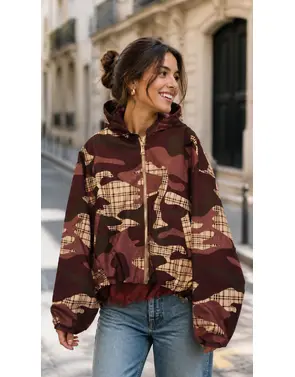 Garde-robe - Jas - Bordeaux