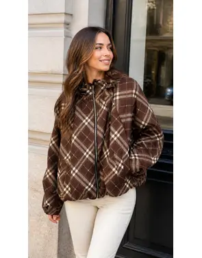 Garde-robe - Jas - Groen-bruin