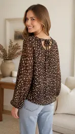 Garde-robe - Top - Donker bruin
