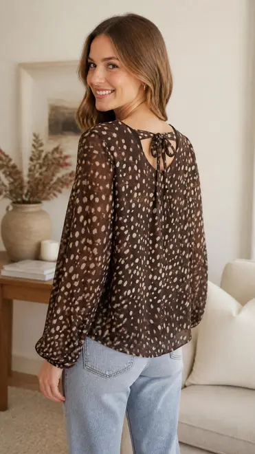 Garde-robe - Top - Donker bruin