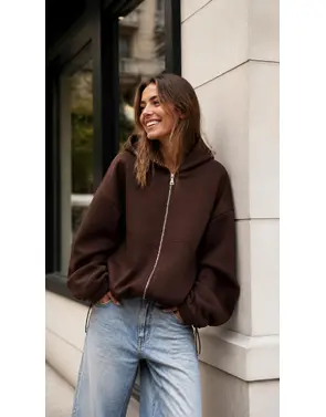 Garde-robe - Jas - Donker bruin
