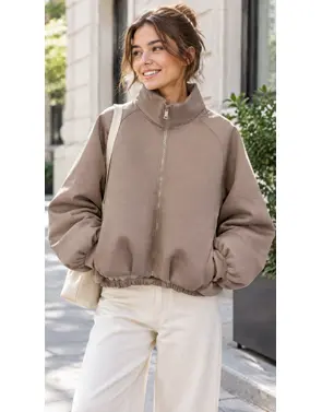 Garde-robe - Jas - Taupe