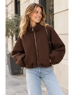 Garde-robe - Jas - Donker bruin