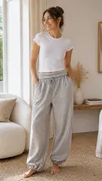 Garde-robe - Lange Broek - Grijs