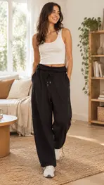 Garde-robe - Lange Broek - Zwart