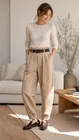 Garde-robe - Lange Broek - Beige
