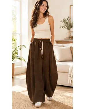 Garde-robe - Lange Broek - Donker bruin