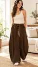 Garde-robe - Lange Broek - Donker bruin