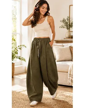 Garde-robe - Lange Broek - Kaki