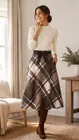 Garde-robe - Lange Rok - Bruin