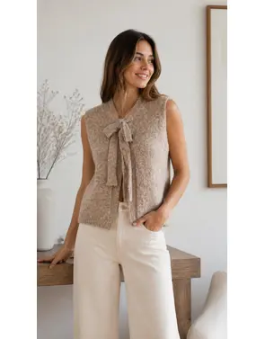 Garde-robe - Gilet - Beige