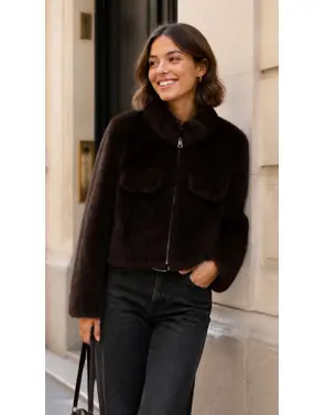 Garde-robe - Jas - Donker bruin