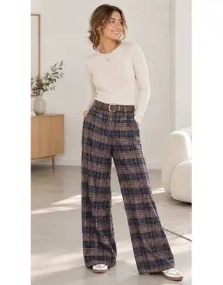 Garde-robe - Lange Broek - Zwart-grijs