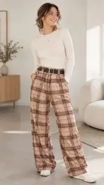 Garde-robe - Lange Broek - Bordeaux
