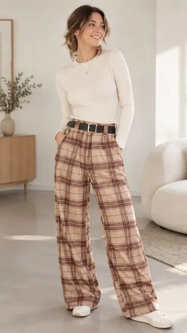 Garde-robe - Lange Broek - Bordeaux