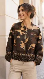 Garde-robe - Jas - Beige-grijs