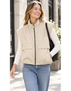 Garde-robe - Gilet - Beige