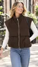 Garde-robe - Gilet - Donker bruin
