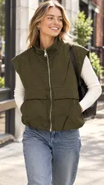Garde-robe - Gilet - Kaki